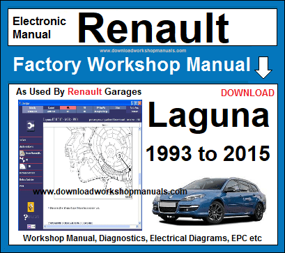 renault laguna iii service repair manual