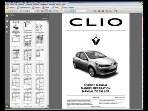 renault laguna iii service repair manual